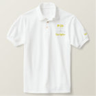 FU Wings on Golf Polo W/F-104 and Call Sign