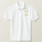 FU Wings on Golf Polo W/F-104 and Call Sign