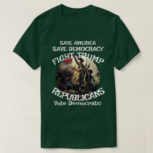 Fubar American Political Election Vote Flag USA T-Shirt