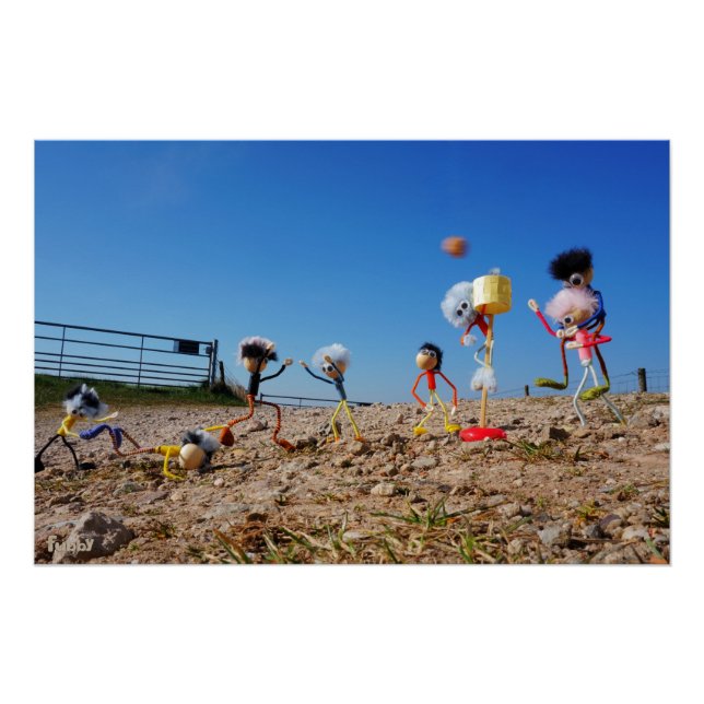 Fubbies who win or lose corfballs. poster (Front)