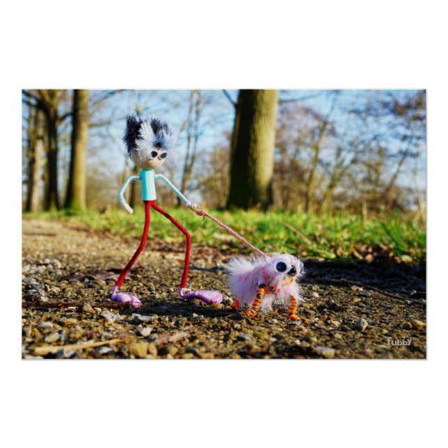 Fubby who leaves his dog. poster (Front)