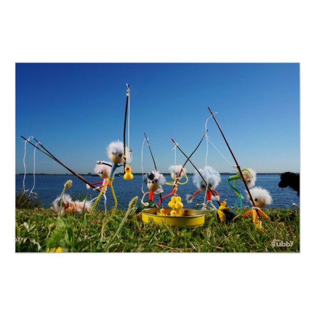 Fubby's active in the angling game. poster (Front)