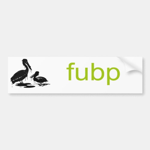 FUBP BUMPER STICKER