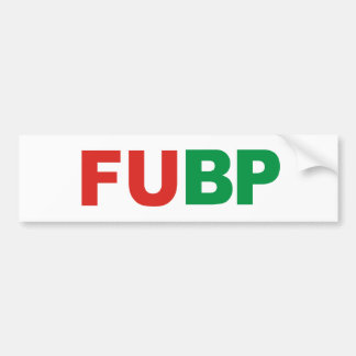 FUBP BUMPER STICKER