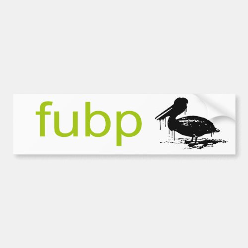 FUBP BUMPER STICKER