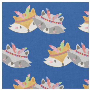 Fuchs Raccoon fox Fabric