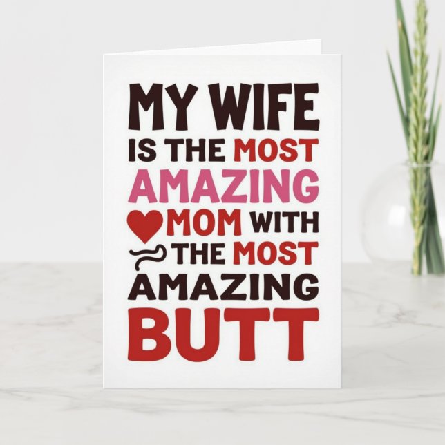 Fuchsia Affection Mothers Day Card (Front)