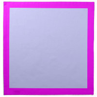 Fuchsia and Periwinkle Napkins