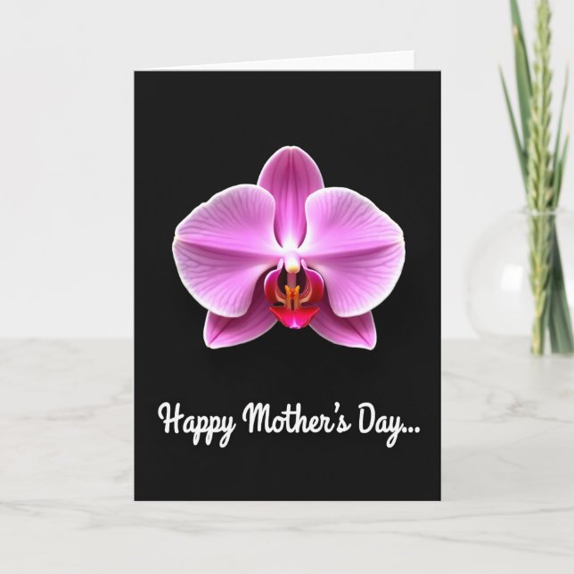Fuchsia Bloom Mothers Day Card (Front)