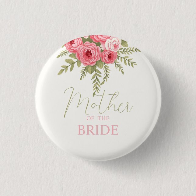 Fuchsia Dream Button (Front)