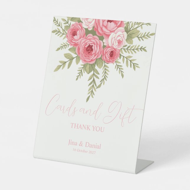 Fuchsia Dream Pedestal Sign (Front)