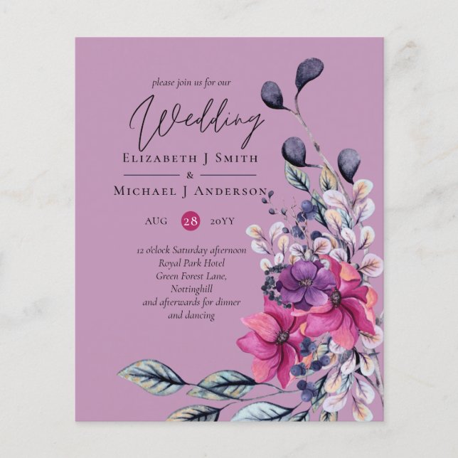 Fuchsia Dreams Co-ordinates Sage and Deep Pink (Front)