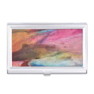 Fuchsia Expression Business Card Case