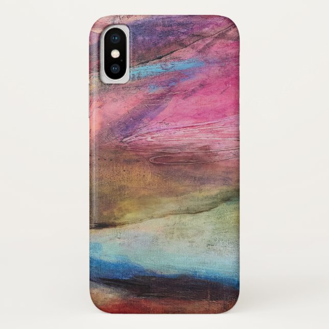 Fuchsia Expression Case-Mate iPhone Case (Back)