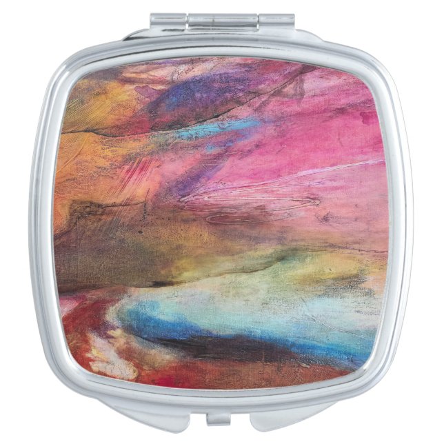 Fuchsia Expression Compact Mirror (Front)