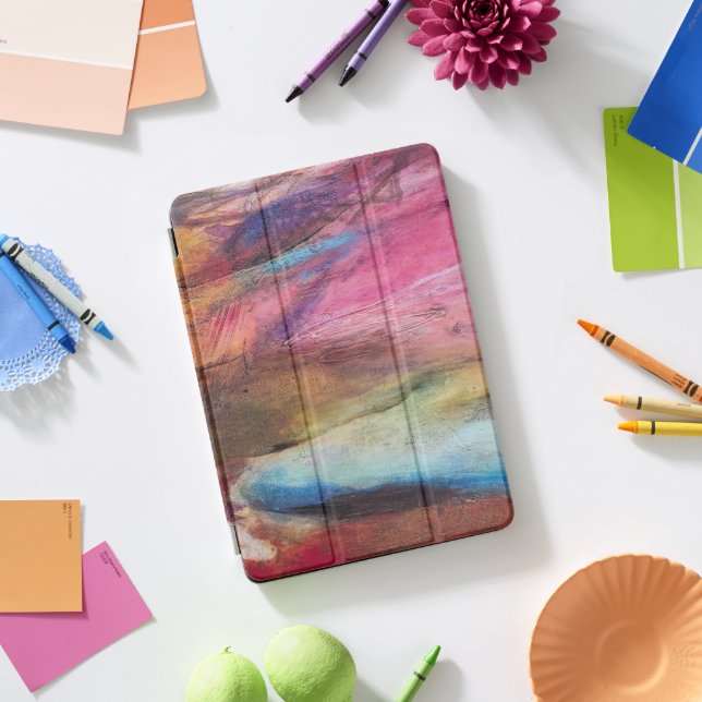 Fuchsia Expression iPad Pro Cover (Desk)