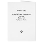 Fuchsia Fairy Cards (Back)