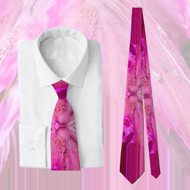 Fuchsia fantasy  neck tie (Creator Uploaded)