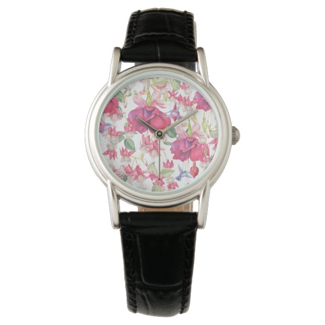 Fuchsia Fantasy Watch (Front)
