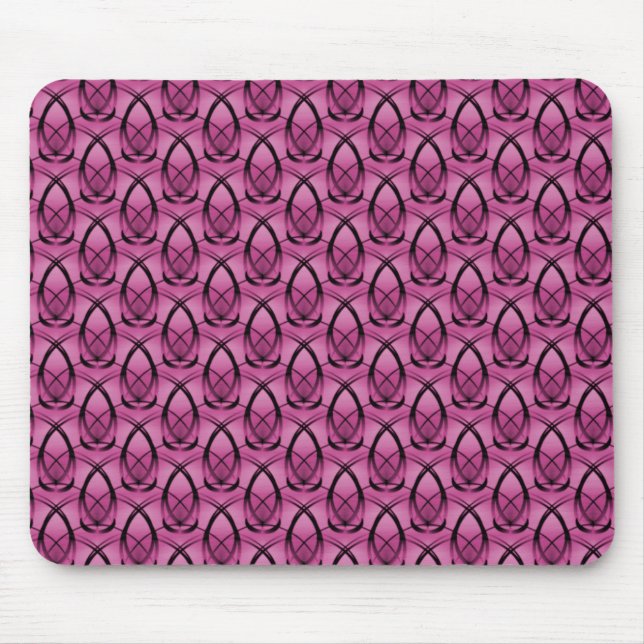 Fuchsia Fashion Forward Mousepad (Front)