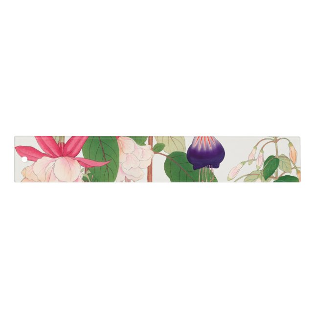 Fuchsia flower ruler (Front)