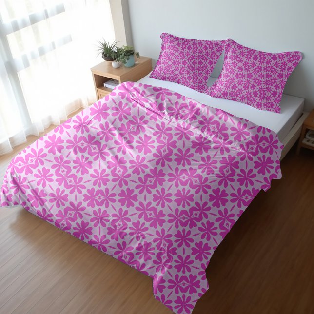 Fuchsia Flowers Duvet Cover (Creator Uploaded)