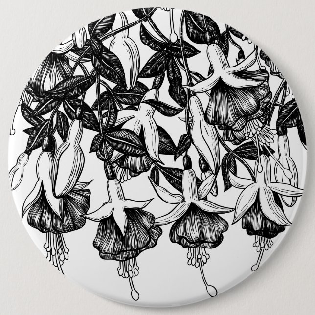 Fuchsia garden button (Front)