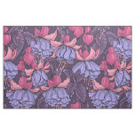 Fuchsia in pink and violet fabric