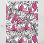 Fuchsia in white and pink (Front)