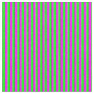 Fuchsia & Lime Lines Pattern Fabric