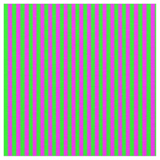 Fuchsia & Lime Lines Pattern Fabric