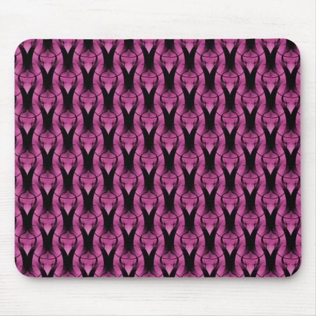 Fuchsia Modern Classic Mousepad (Front)