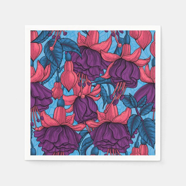 Fuchsia Napkins (Front)