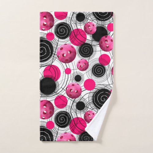 Fuchsia Pickleball Sweat Towel