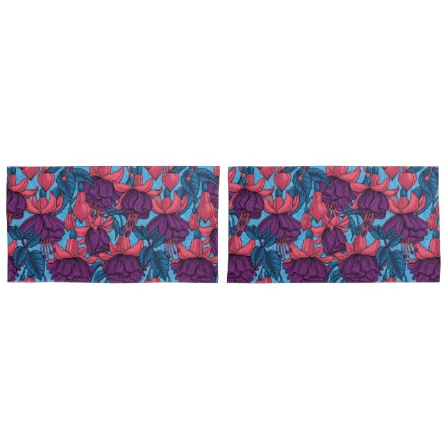 Fuchsia Pillow Case (Front-Set)
