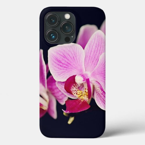 Fuchsia Pink Orchid iPhone 13 Pro Case