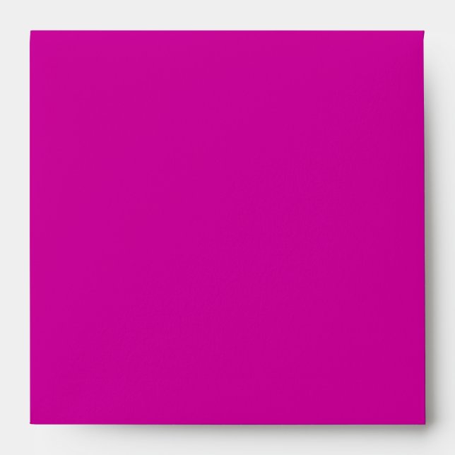 fuchsia pink pattern envelope (Front)