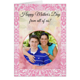 Fuchsia Pink Pineapple Victorian Vintage Damask