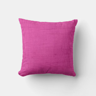 Fuchsia Pink Solid color pillow