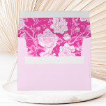 Fuchsia Pink White Chinoiserie Floral Porcelain Envelope<br><div class="desc">This chinoiserie-inspired design features elegant botanical florals and greenery in magenta and white.</div>