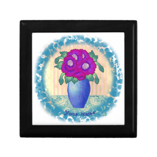 Fuchsia Poppy  Gift Box