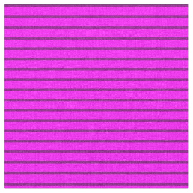 Fuchsia & Purple Colored Pattern of Stripes Fabric (Close Up)