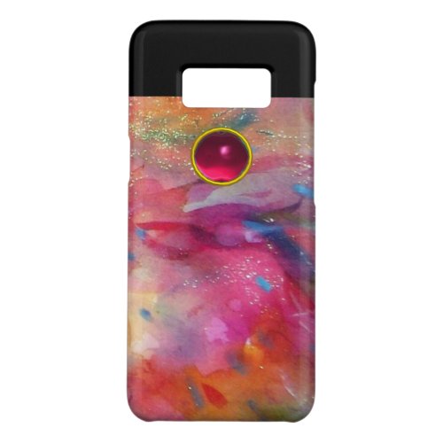 FUCHSIA RED BLUE ABSTRACT 3D PINK RUBY GEMSTONE Case_Mate SAMSUNG GALAXY S8 CASE