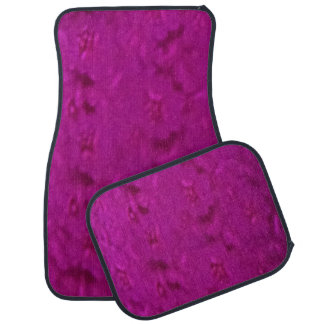 Fuchsia Set of 4 Car Mats