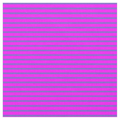 Fuchsia & Slate Blue Striped/Lined Pattern Fabric
