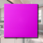 Fuchsia Solid Color | Classic Elegant Ceramic Tile<br><div class="desc">Fuchsia Solid Color | Classic | Elegant | Trendy | Stylish | Gift</div>