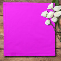 Fuchsia Solid Color | Classic Elegant Cloth Napkin