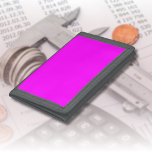 Fuchsia Solid Color | Classic Elegant Trifold Wallet<br><div class="desc">Fuchsia Solid Color | Classic | Elegant | Trendy | Stylish | Gift</div>