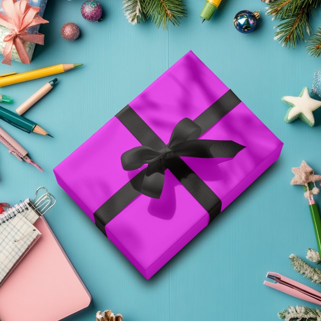 Fuchsia Solid Color | Classic | Elegant Wrapping Paper (Creator Uploaded)