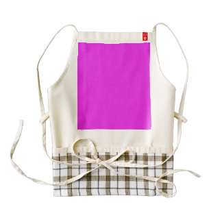 Fuchsia Star Dust Zazzle HEART Apron